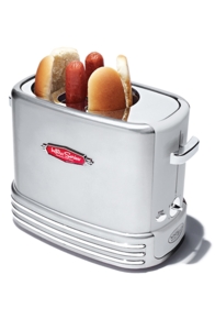 Electric toaster for hot dogs