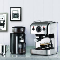 Espresso Machine - Brushed stainless steel