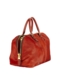 Red leather bag "two in one"