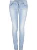 Light blue tight jeans